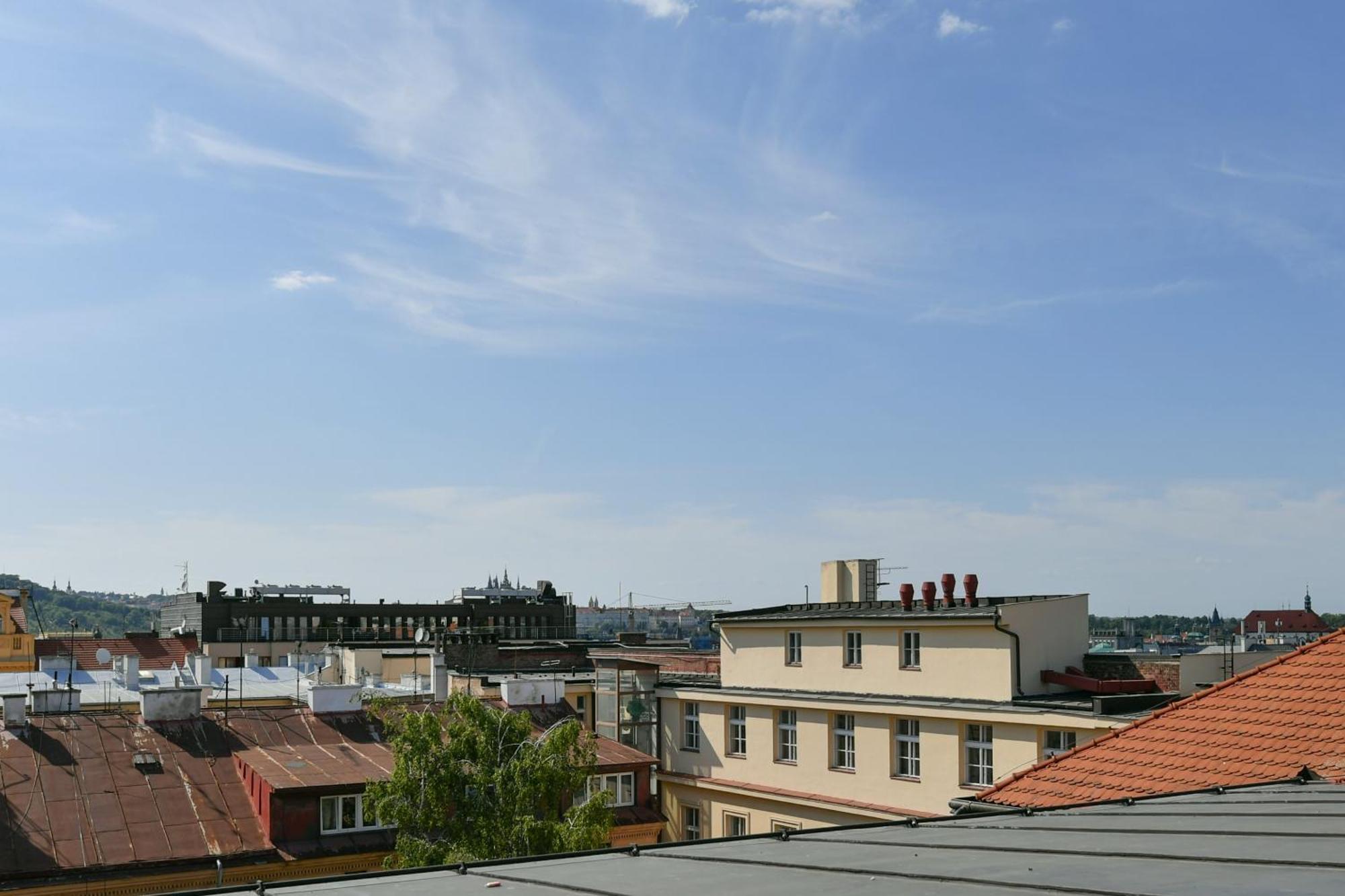 Luxury Central Duplex With Terrace Prague Exterior photo